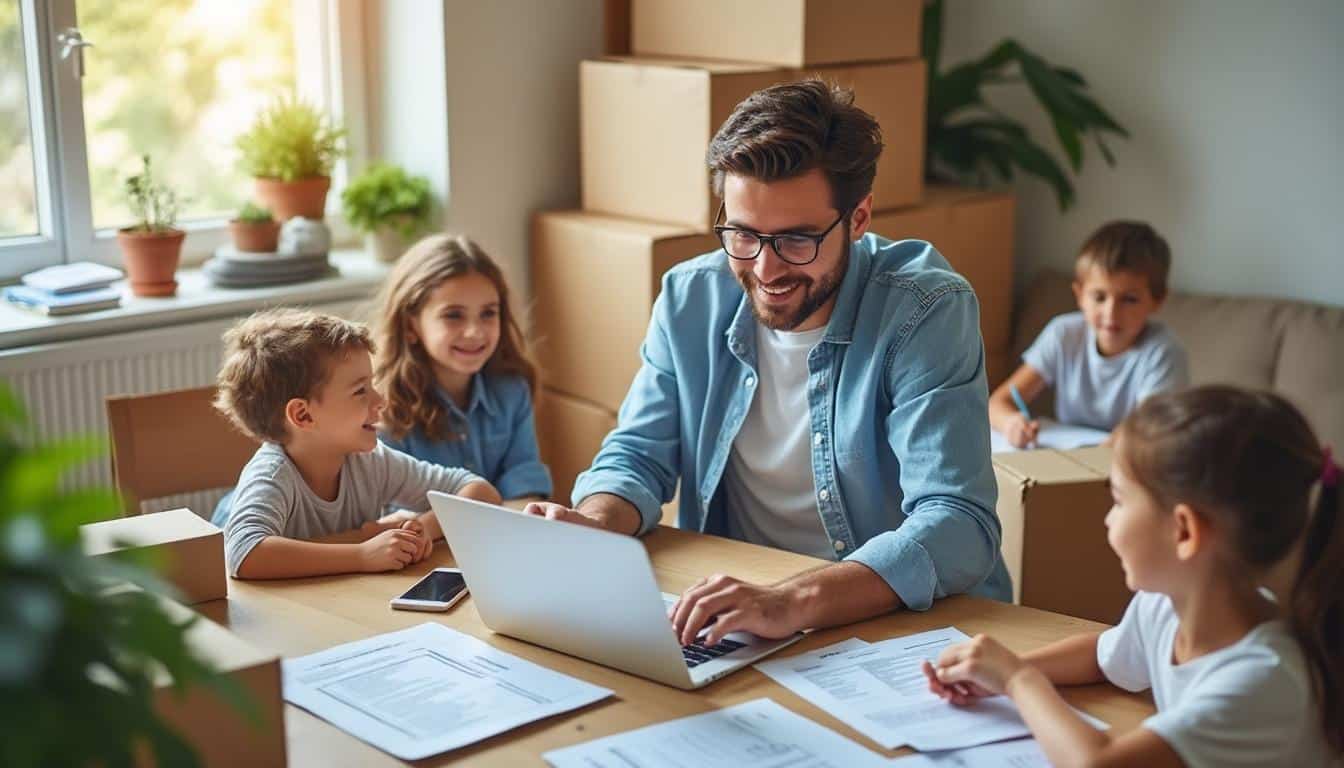 Illustration: Comment sécuriser son assurance habitation lors d’un déménagement