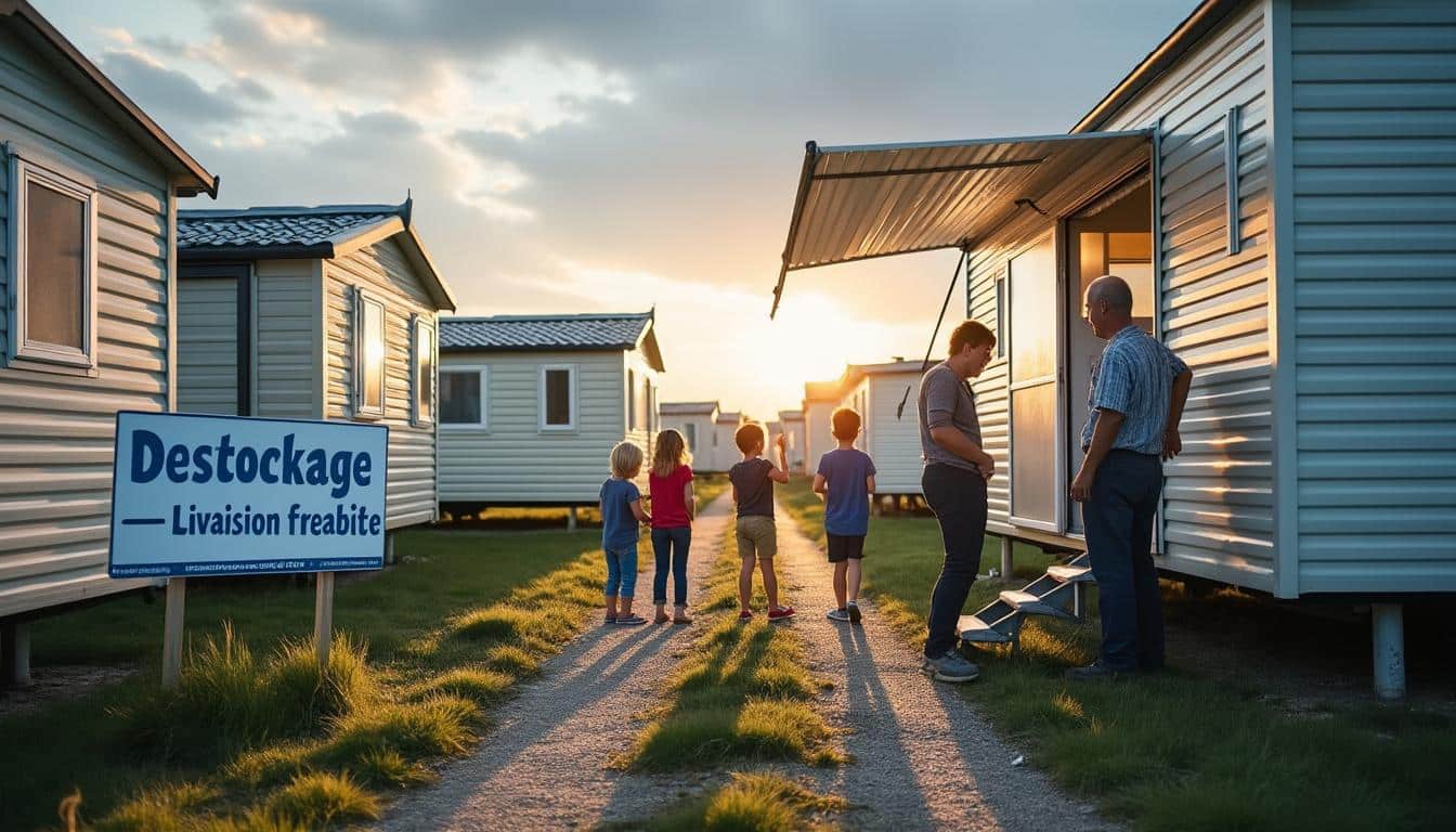 Illustration: Découvrir les mobil-homes d’occasion et les avantages du déstockage