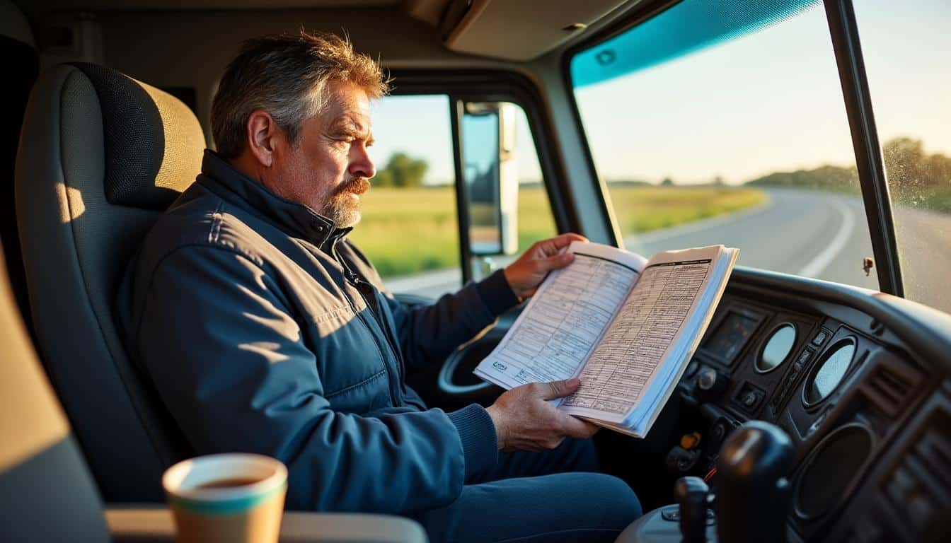 Illustration: Comprendre les principes du repos compensateur dans le transport routier