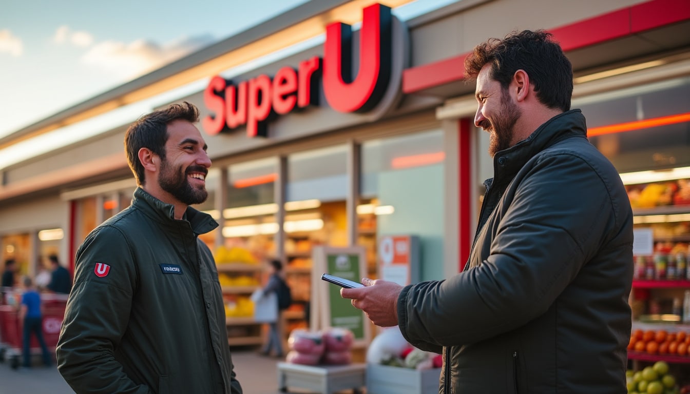 Illustration: Comprendre le service de location d’utilitaire chez Super U