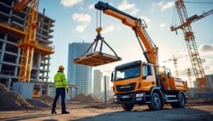 Grue sur camion : guide complet pour bien choisir et utiliser