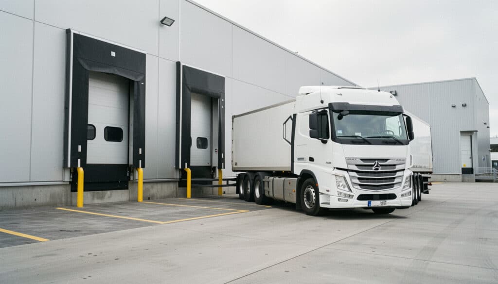 Butoir de quai pour camion : choix, pose et usure