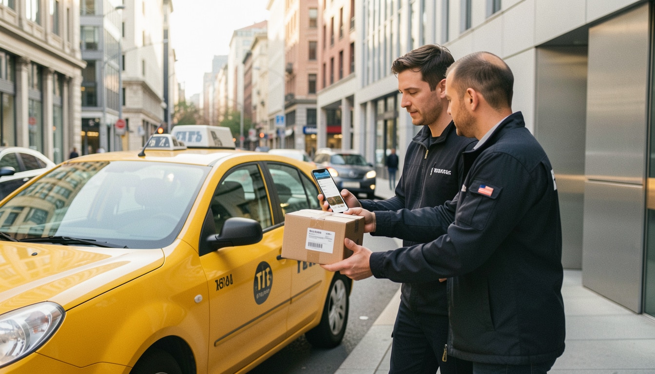 Taxi colis urgent : comment choisir le bon service