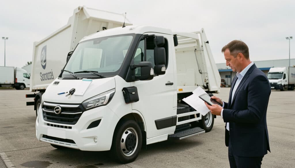 Leasing d’un camion benne : comment bien comparer