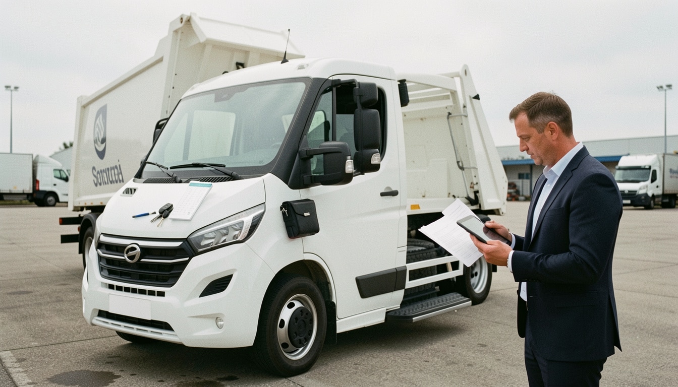 Leasing d’un camion benne : comment bien comparer